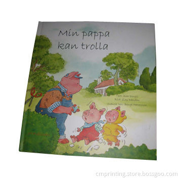 Children Book Printing, Using Thicker Matte Art Paper, Size can be Any
